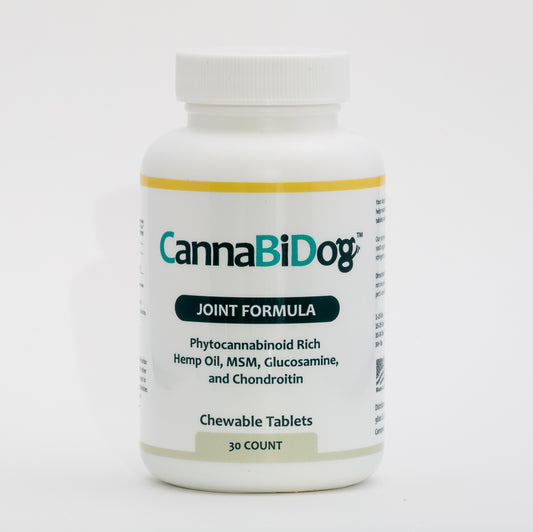 cannabidog cbd for dogs hip and joint formula chewable tablet natural health alternative