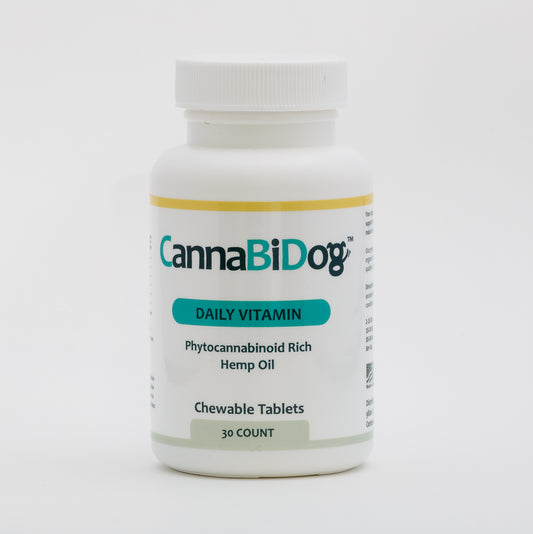 cannabidog cbd for dogs daily vitamin chewable tablet natural health alternative